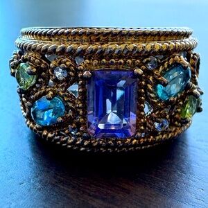 Multi-stone Gold Vermeil w/ Sterling Silver Ring